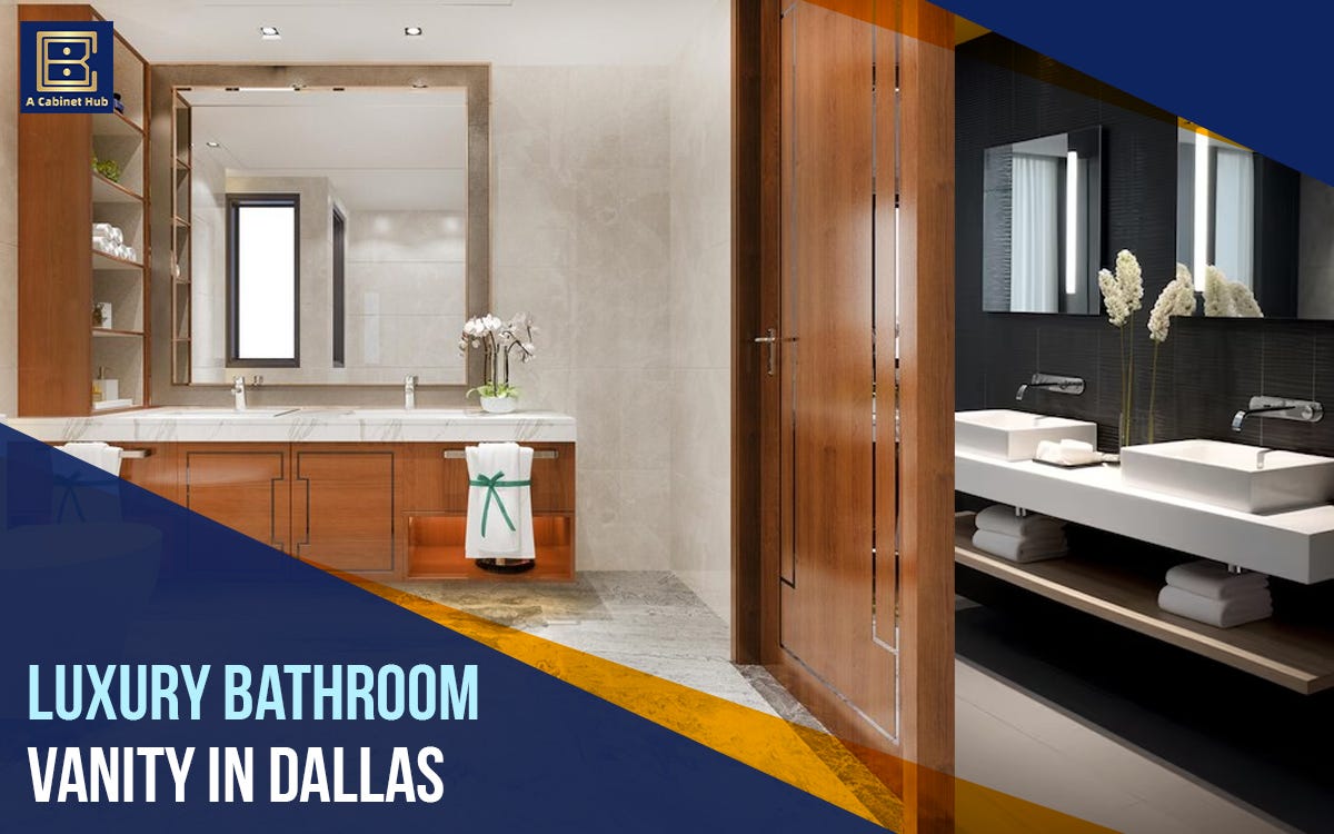 Luxury Bathroom Vanity in Dallas A Hub. A Hub Medium