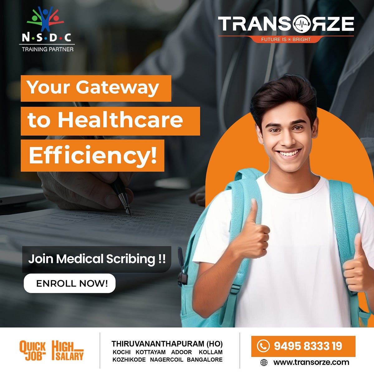 Crash Course in Medical Scribing Kerala by Swathi Transorze Jul