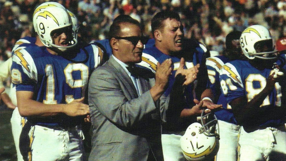 3 Best NFL Uniform of All Time: Early 1960s San Diego Chargers