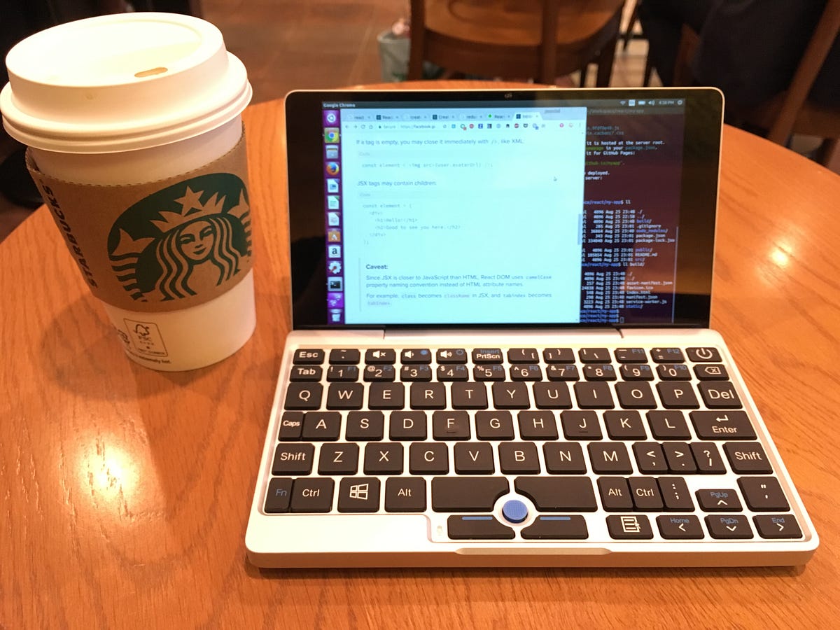 GPD Pocket Ubuntu が届いたのでざっくり使用感. さて、問題はこれで何