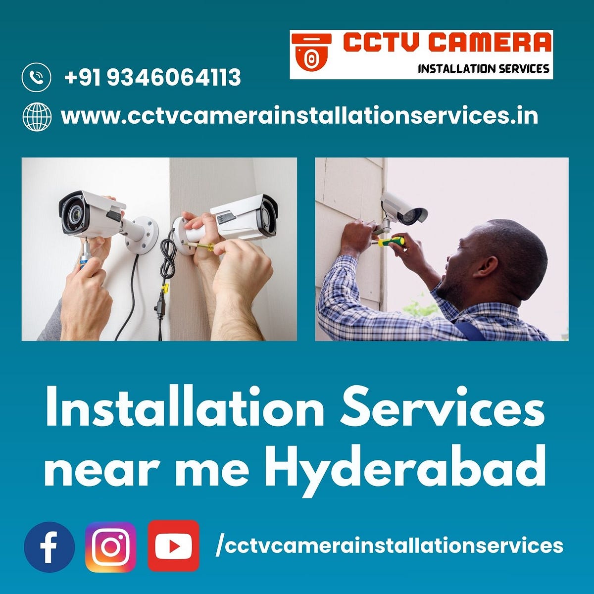 Installation Services near me Hyderabad cctvcamerainstallationservices Medium