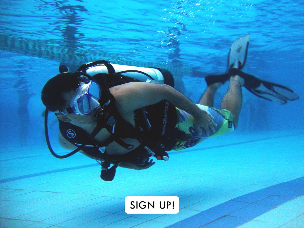 Don’t know how to swim but want to try SCUBA? Here’s how! by Absolute