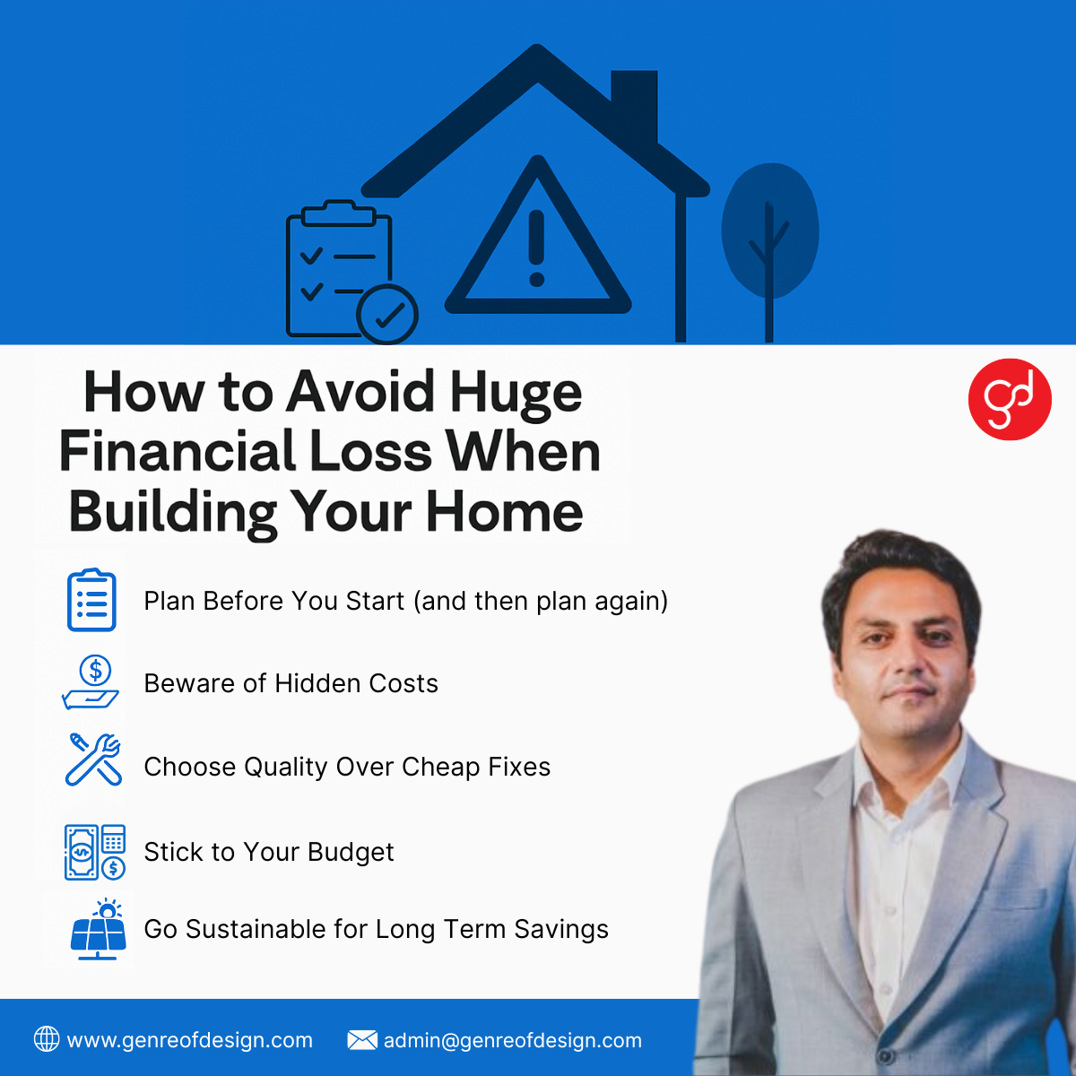 How To Avoid Huge Financial Loss When Building Your Home