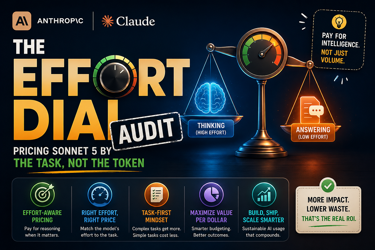 The Effort Dial Audit: Pricing Sonnet 5 by the Task, Not the Token