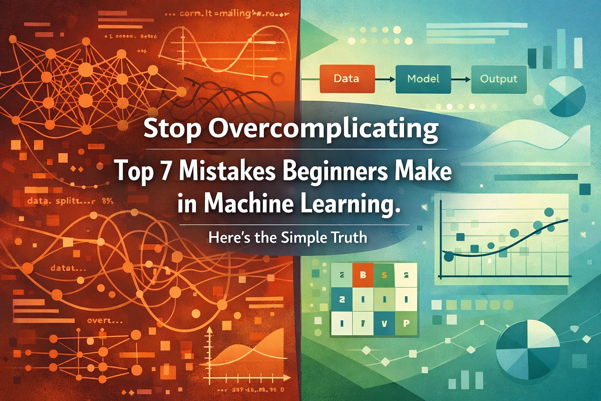 Stop Overcomplicating Top 7 Mistakes Beginners Make in Machine Learning ...