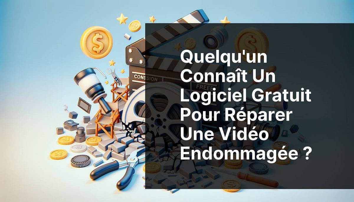 Quelqu’un connaît un logiciel gratuit pour réparer une vidéo endommagée ? by Best Software for