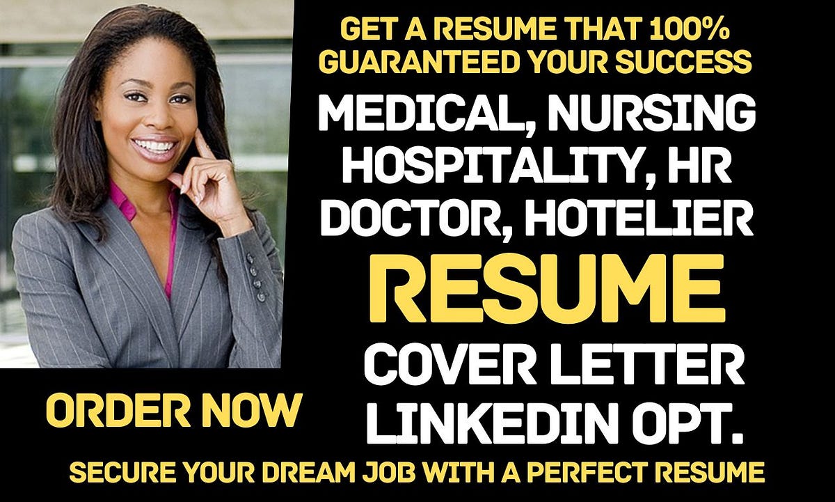 NUSINGI will write a medical resume - 1*qr IZP UZOXyCAZxbbjb G