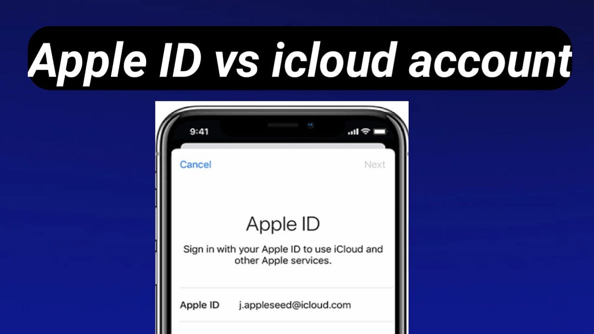 Difference Between Apple Id Vs Icloud Accounts Muhammad Alam Medium Difference Between Apple Id Vs Icloud Accounts Muhammad Alam Medium
