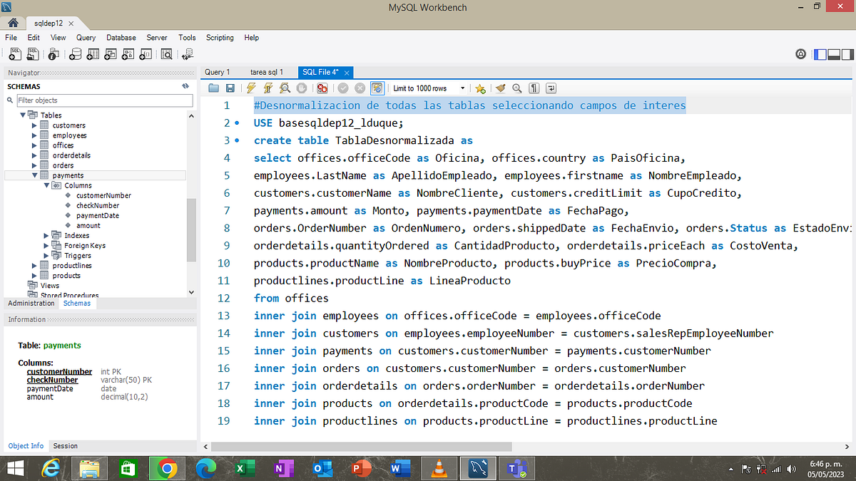 Desnormalización de Tablas - Luis Alejandro Duque Cardona - Medium