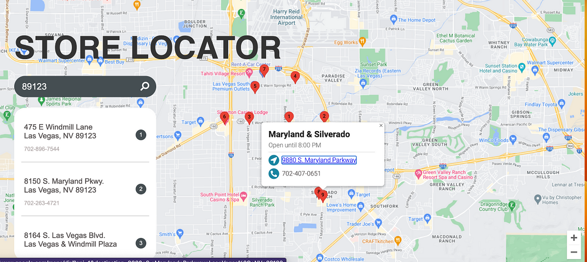 Build a full stack store locator with Google Maps Platform and