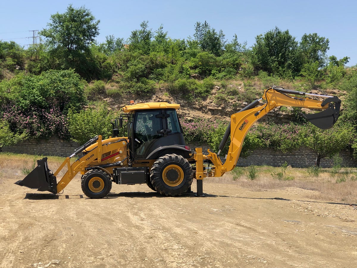 Different sizes of backhoes camco machinery Medium