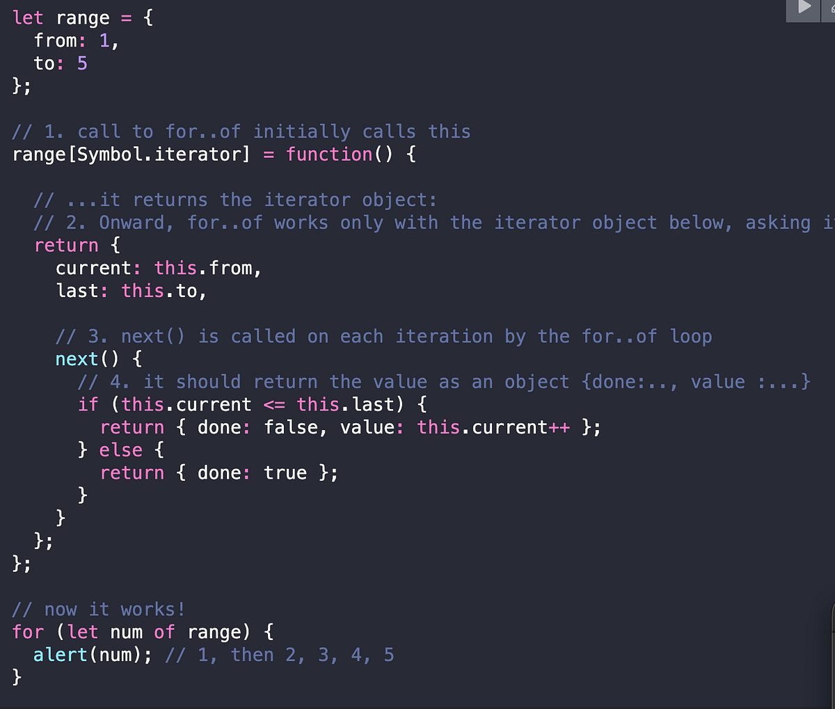 Iterables in Javascript - Kapil Thukral - Medium