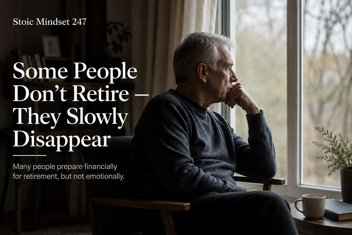For most of my life, retirement sounded like the ultimate reward.