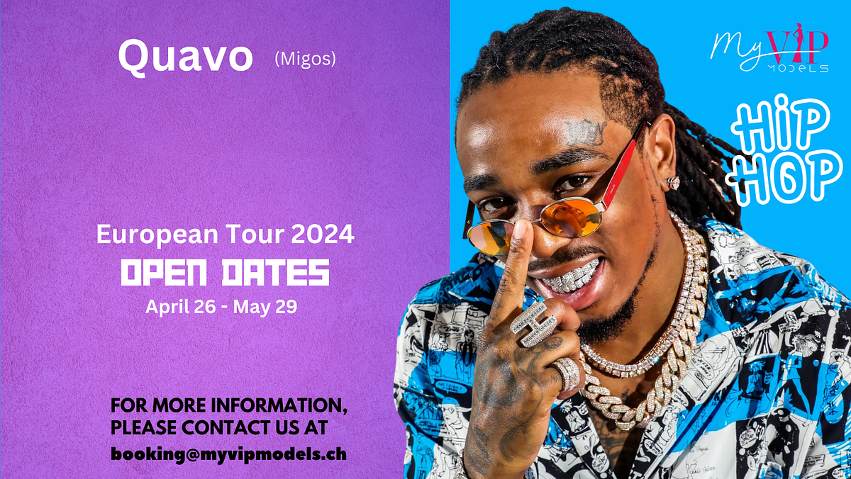 Quavo, a member of the renowned rap group Migos, is set to embark on a
