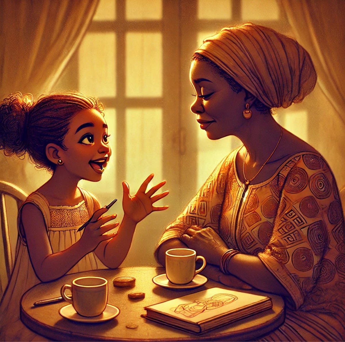 I Met My Younger Self for Tea This Morning | by Anjhella Ntim | Feb ...