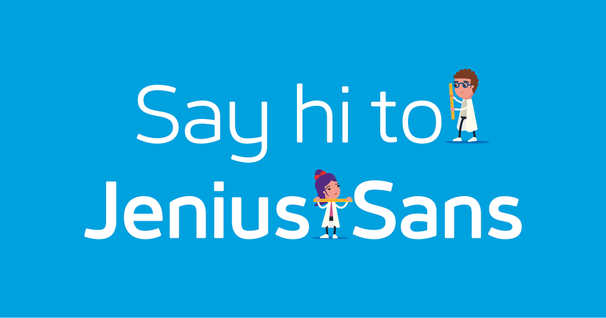 Jenius Sans, The Friendly Companion of Jenius BTPN | by Tokotype Studio ...