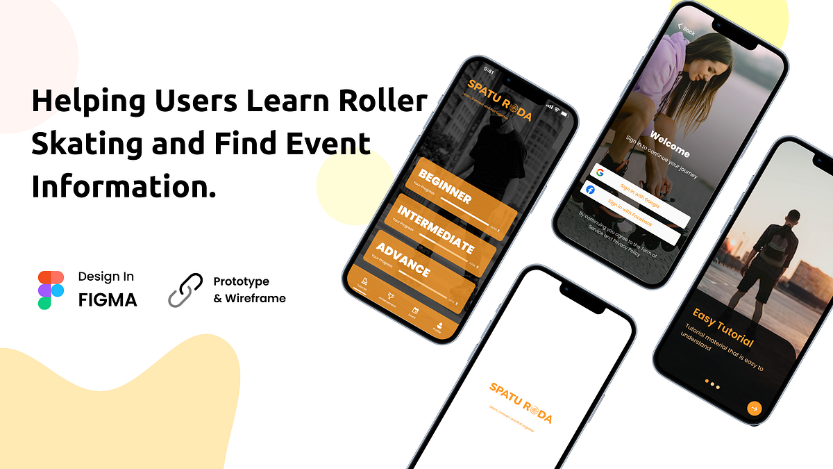 UX/UI Case Study: Helping Users Learn Roller Skating and Find Event ...