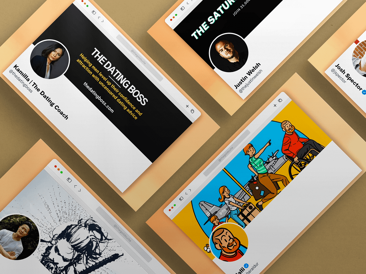 Here are 20 Creative Twitter Banner Designs (steal these concepts and ideas) by Sharyph Medium