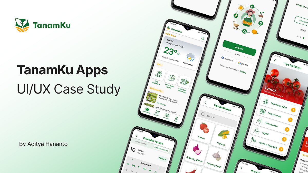 TanamKu — UI/UX Case Study. Overview | by Hanantaditya | Medium