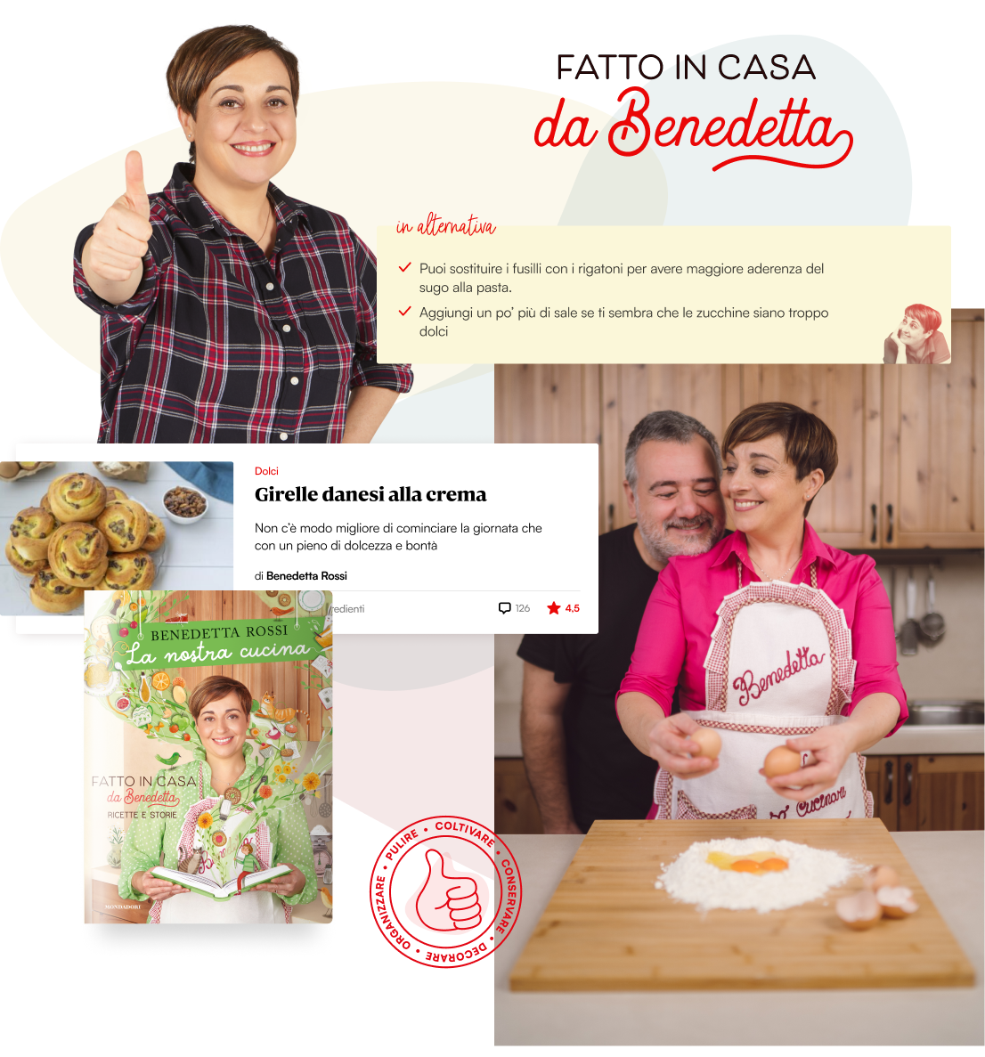Il nuovo sito di Fatto in casa da Benedetta, la food blogger più seguita in  Italia, by Federico Parrella