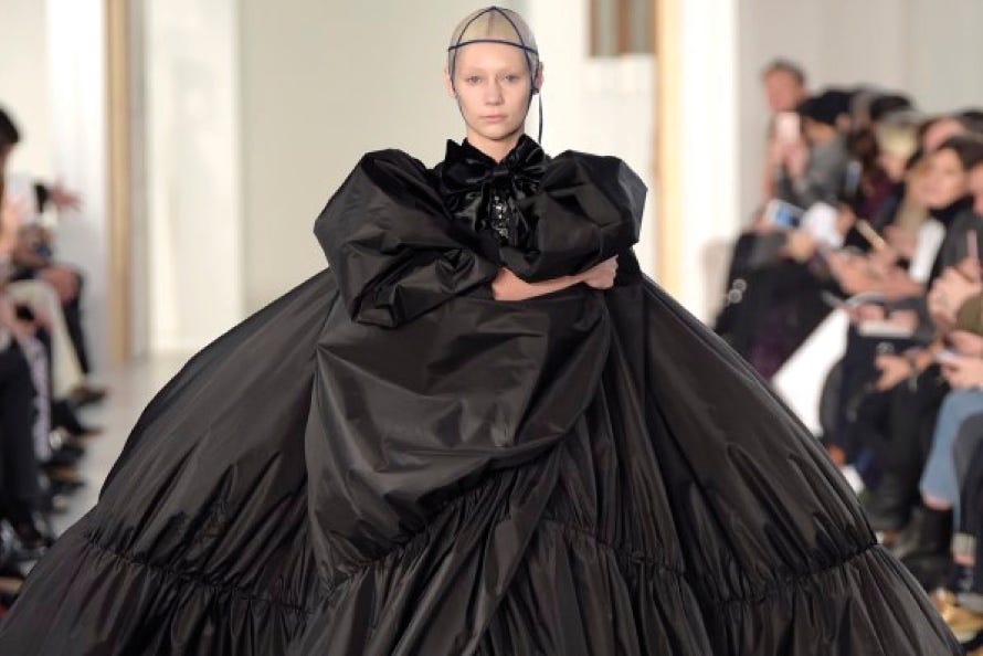 Maison Margiela Haute Couture Fall 22 was presented as a play
