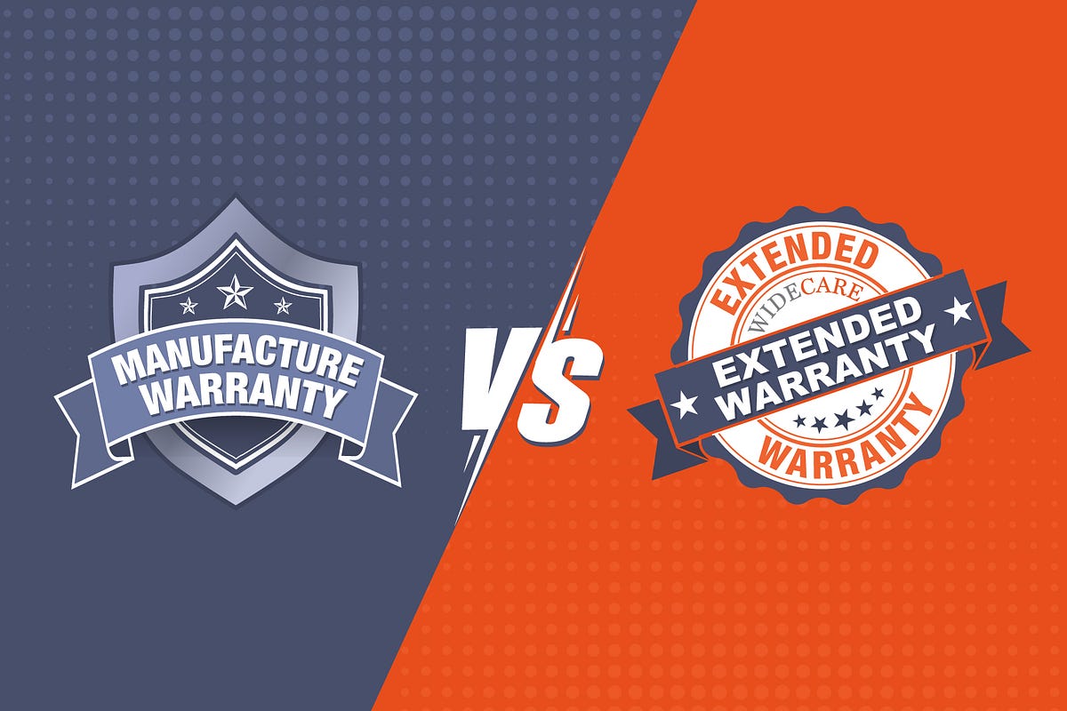 Warranty V/S Extended Warranty. Have you ever wondered about the… by