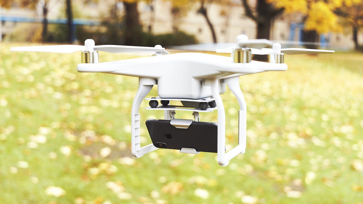 Developing a smartphone mount for a drone | by Dylan Cooper | Medium