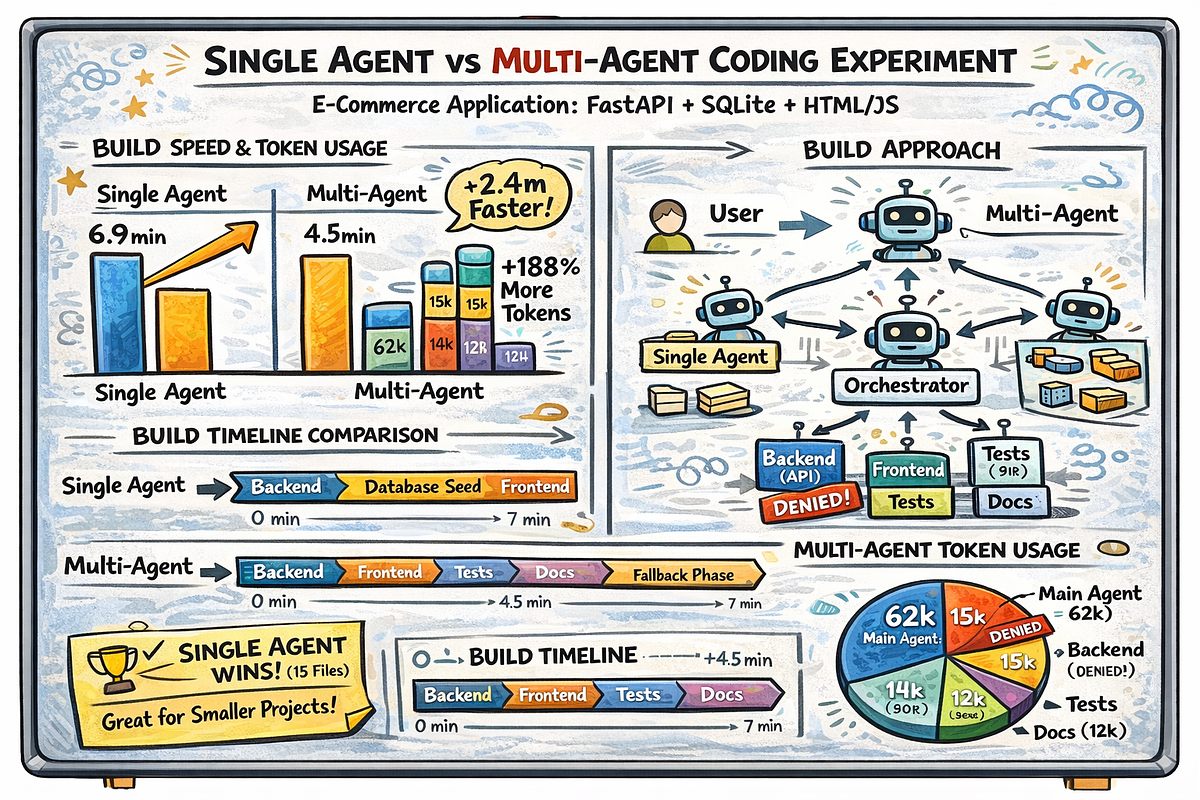 Single Agent vs Multi-Agent Coding: A Controlled Experiment with Real ...