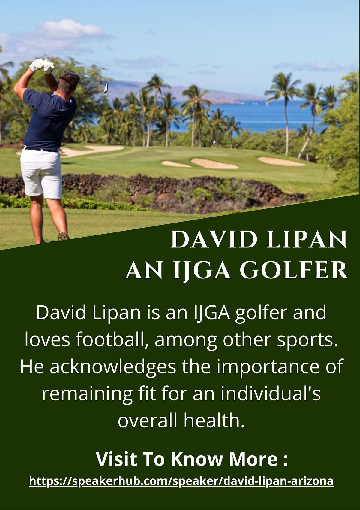 David Lipan — An IJGA Golfer - David Lipan - Medium
