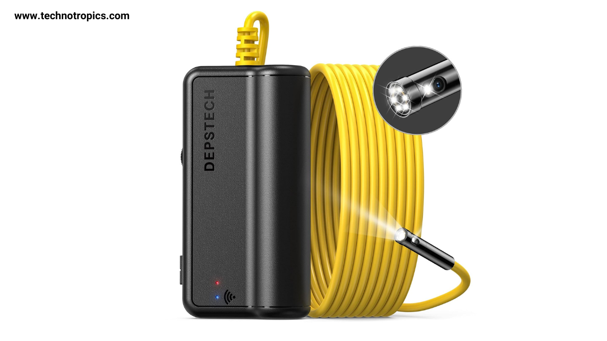 Borescope Review DEPSTECH Dual Lens Wireless Endoscope by Techno