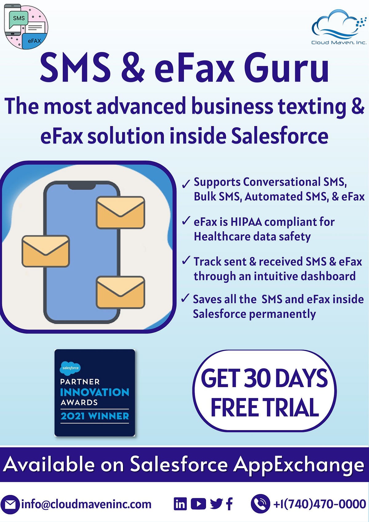 Salesforce secure messaging. SMS and eFax Guru is an advanced… by