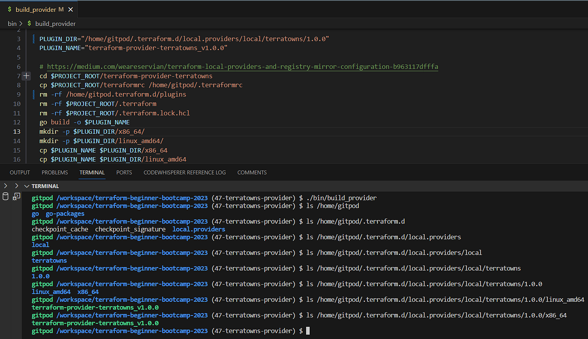 Terraform Cloud Project Bootcamp with Andrew Brown — 2.2.0 Provider ...