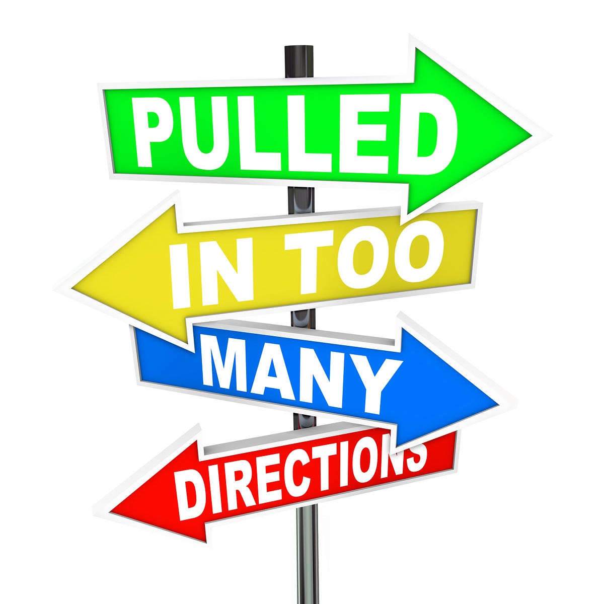 Keeping It Together When You’re Pulled in Too Many Directions | by Rose