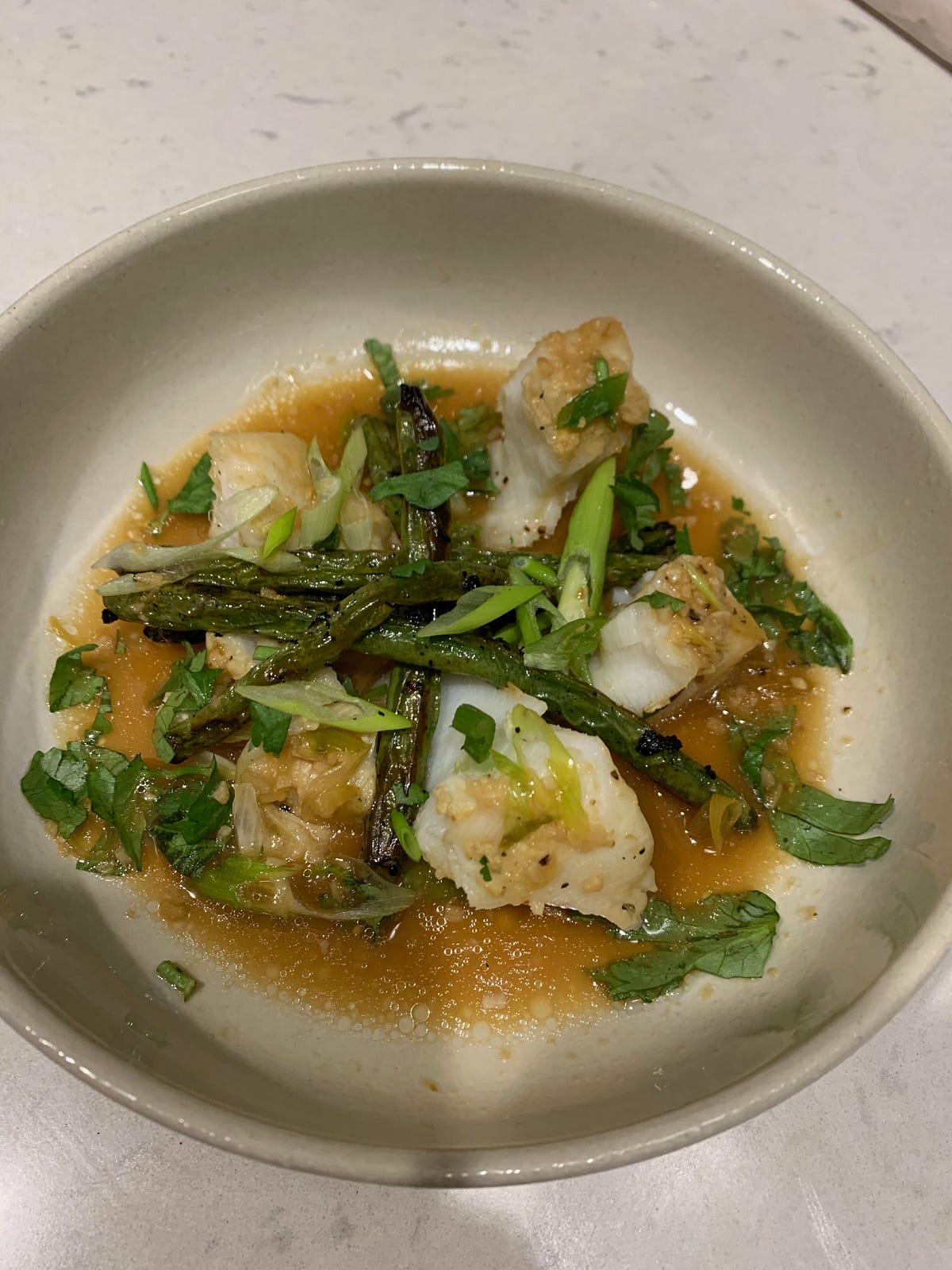 Ginger Soy Chilean Sea Bass With Braised Green Beans By 💚 Edwina Cooks 💚 Medium
