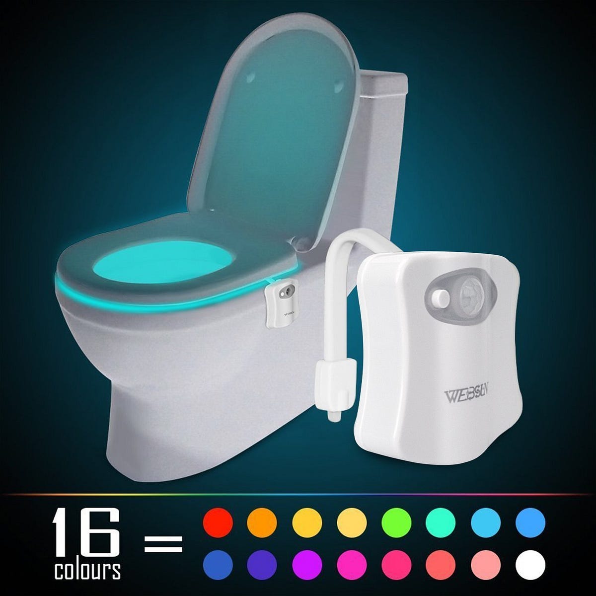 A Glow in the Dark Toilet Seat!?. It's the small things in life
