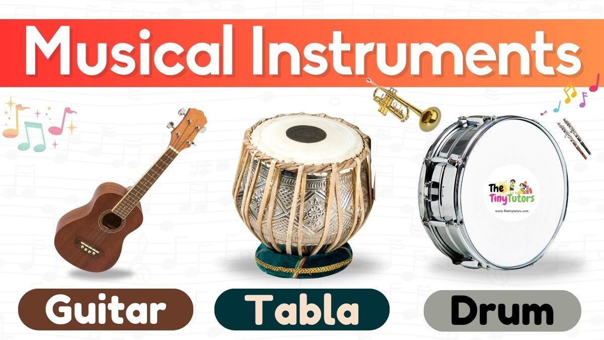 Discover the World of Musical Instruments with The Tiny Tutors | Fun ...