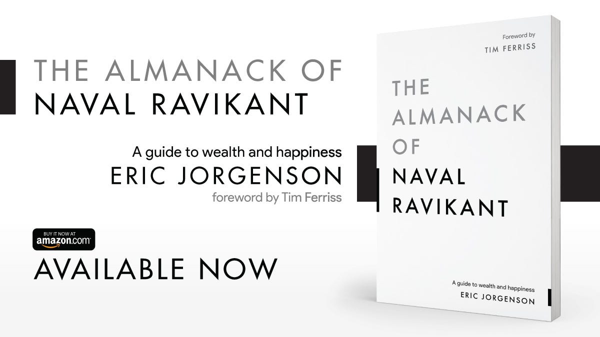 Do hard things in the short term (a review of The Almanack of Naval Ravikant), by Ravi Kurani