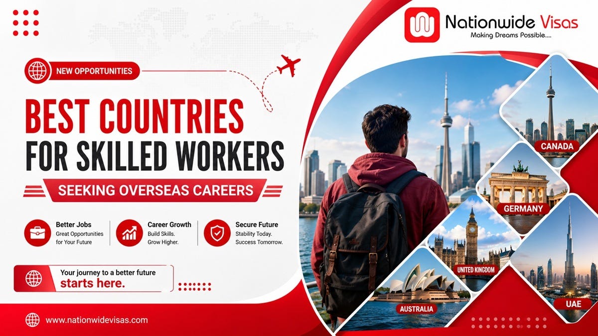 Best Countries for Skilled Workers Seeking Overseas Careers in 2026