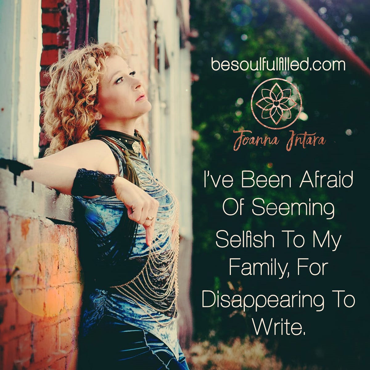 I’ve Been Afraid Of Seeming Selfish To My Family, For Disappearing To