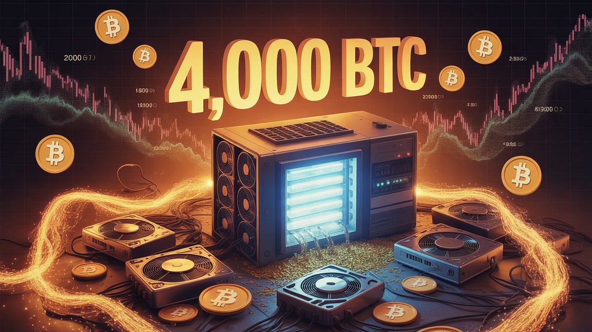 An Ancient Bitcoin Miner Wakes Up After 14 Years — 4,000 BTC Reactivated |  by Gabriel R. | Crypto & Trading | Crypto Capital | Medium