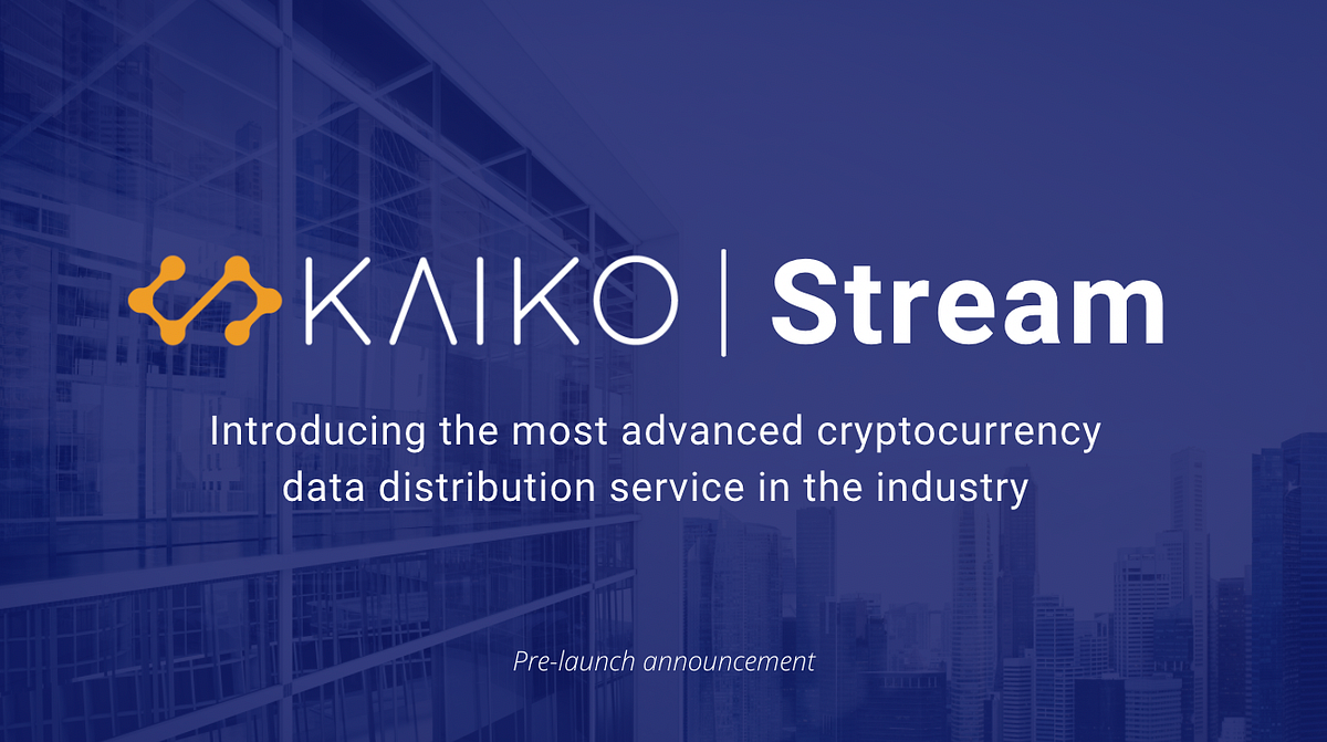 Kaiko Unveils Complete Overhaul of Data Distribution Service by Kaiko