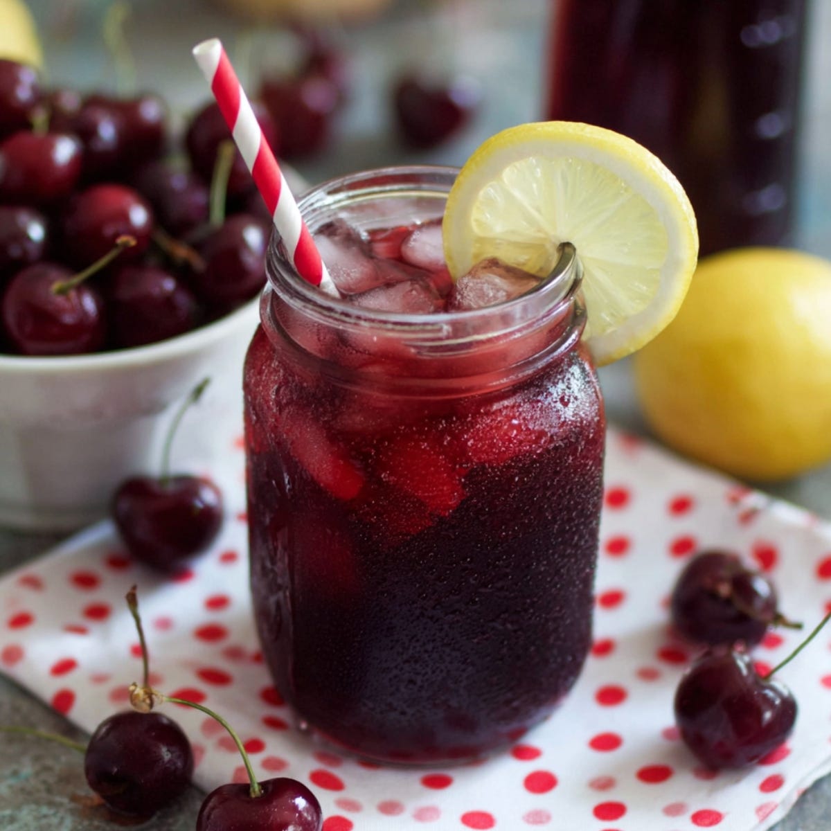 Cherry Iced Tea