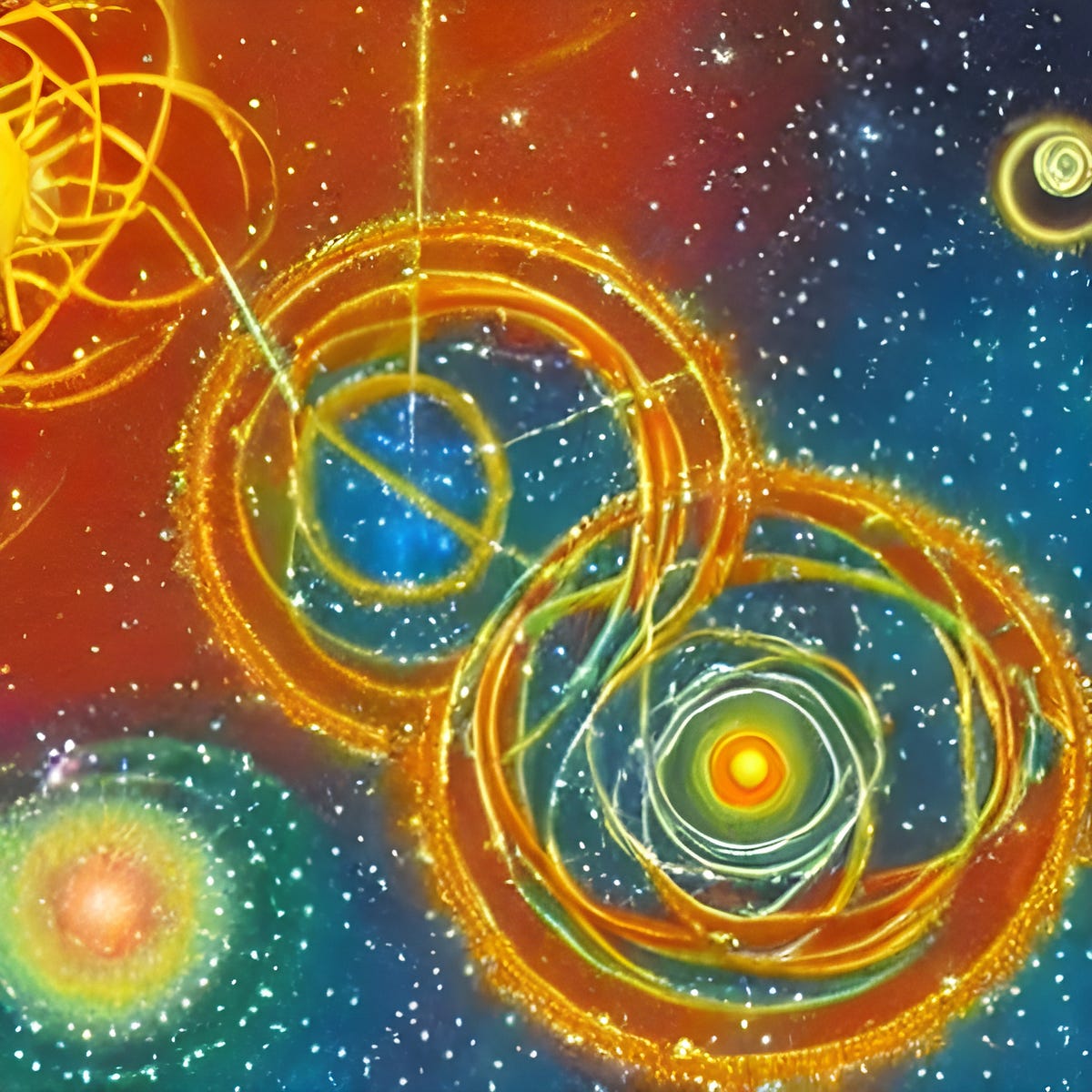 The Cosmic Dance: How the Hindu Trinity and Sub-Atomic Particles Shape Our Universe and Life 