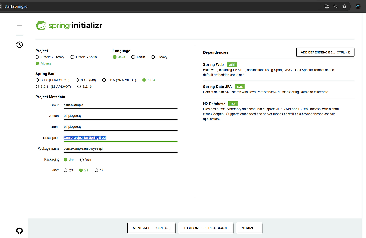 IntelliJ IDEA Community’de Spring Boot kullanarak Java’da basit bir MVC ...