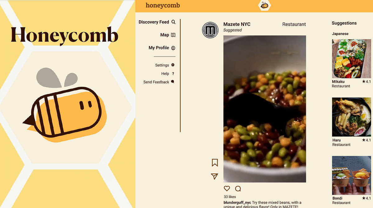 Honeycomb: The Site for Socially-Curated Spaces | UX/UI Case Review ...
