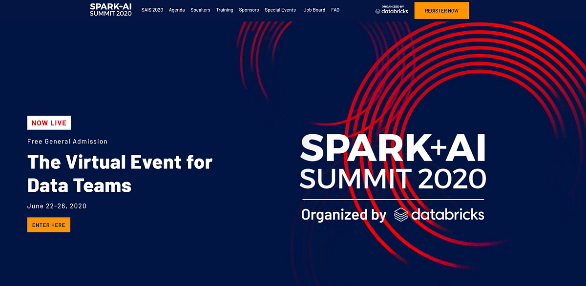 Spark+AI Summit 2020 Overview. This year, due to exceptional… by