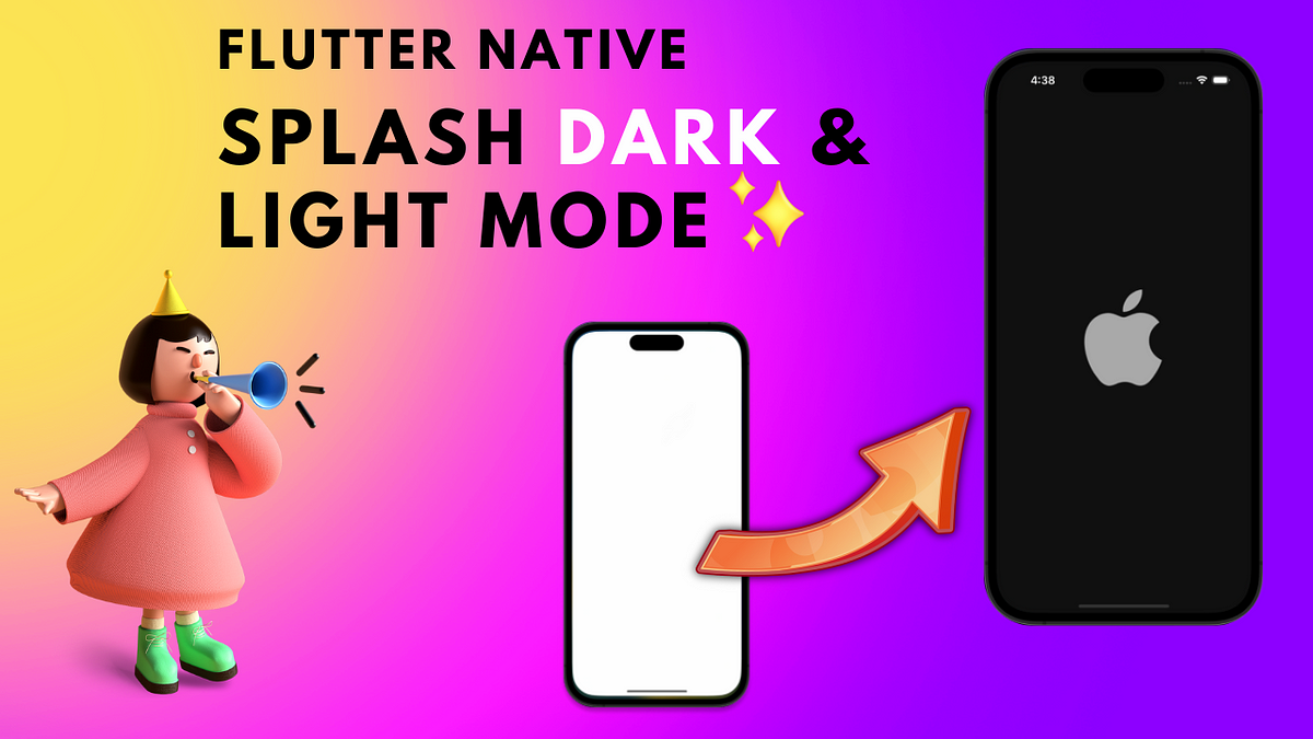 Flutter Native Splash Dark & Light Mode | Medium