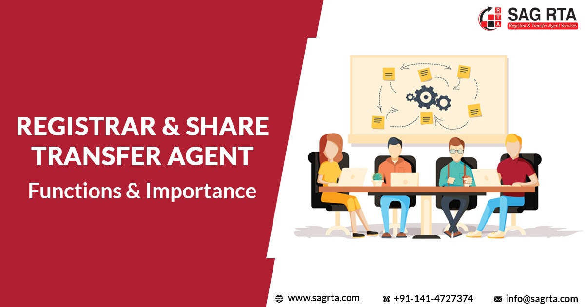 Registrar And Share Transfer Agent Functions And Importance By 