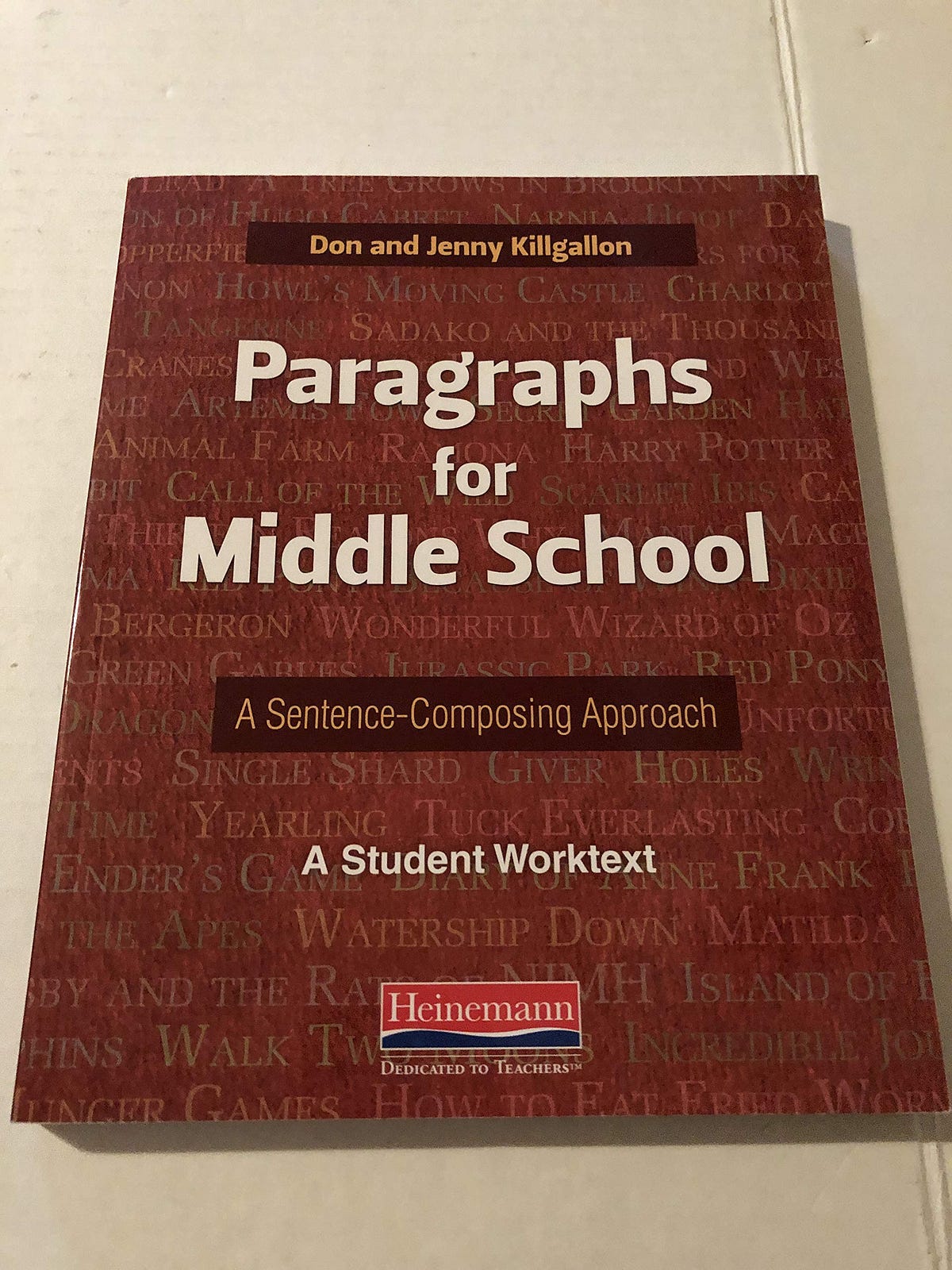 [DOWNLOAD] Paragraphs for Middle School: A Sentence-Composing Approach ...