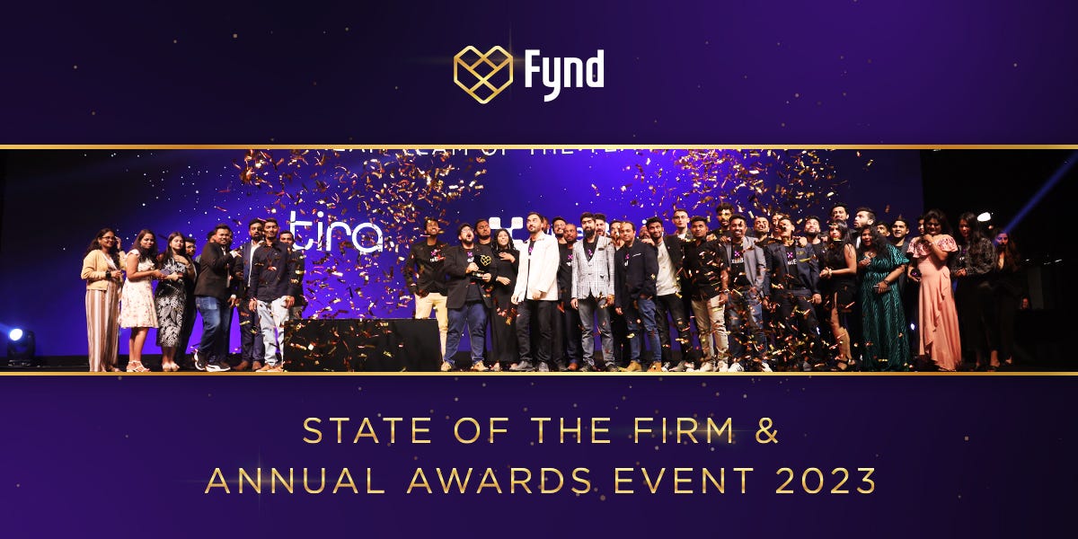 Gearing for a 10x Fynd at the Annual Awards & State of the Firm 2023!
